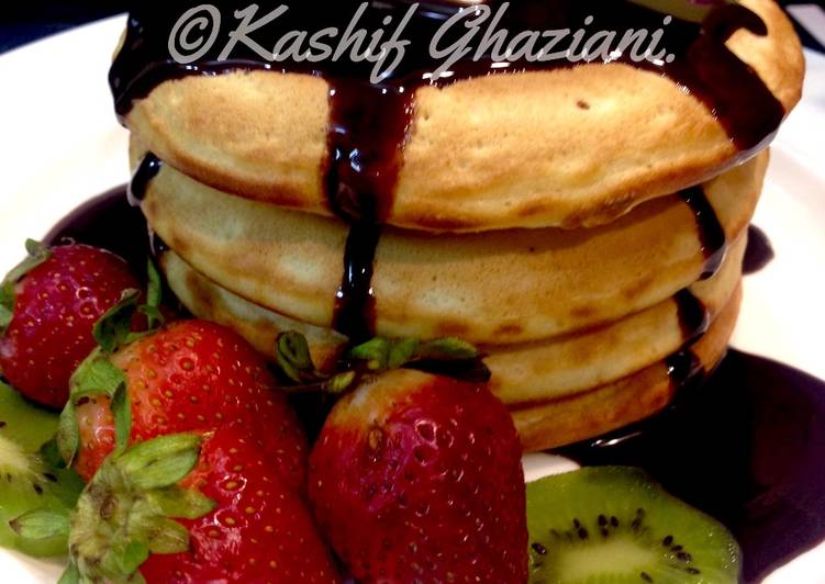 Step-by-Step Guide to Make Any-night-of-the-week Fluffy Pancakes #EidKiMeethas