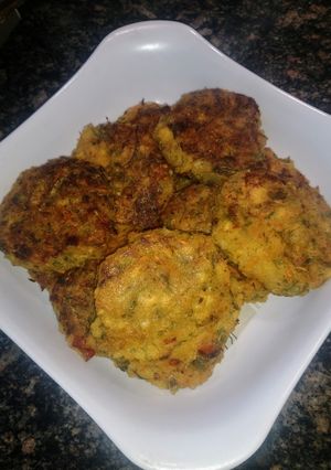 Una foto de Torrejas de sémola y verduras