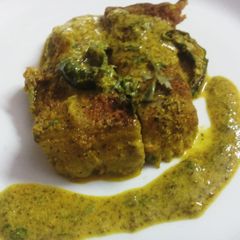 A picture of Fish (river) 5 min in microwave.
