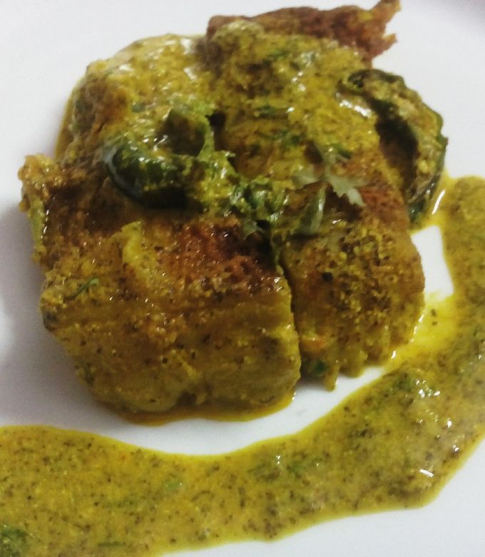 A picture of Fish (river) 5 min in microwave.