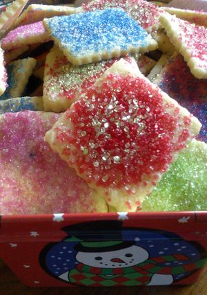 A picture of " Crisp Butter Cookies ".
