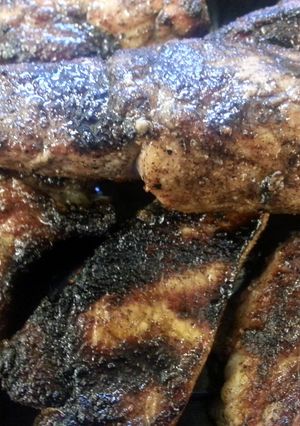 A picture of Captain Morgan Pork Ribs.