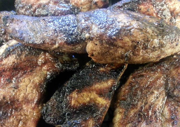 Easiest Way to Prepare Super Quick Homemade Captain Morgan Pork Ribs