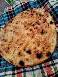 صورة لوصفة كسرة بالدقيق محشية