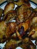 Honey glazed chicken drumsticks