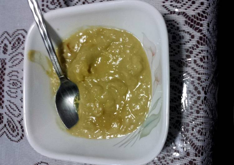 Bubur durian simple