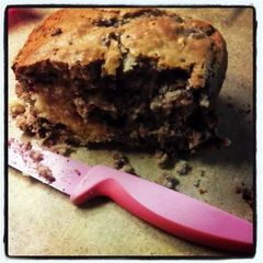 A picture of Blueberry and buttermilk breakfast cake.