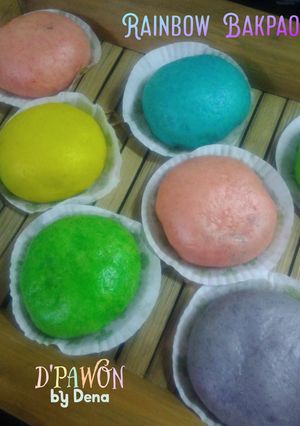 Foto resep Rainbow Bakpao (anti gagal, anti kempes, bahan sederhana)