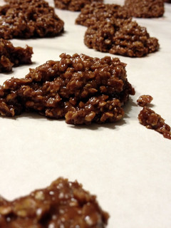 A picture of No Bake Cookies.