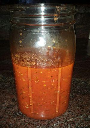 A picture of New York Style Pizza Sauce.