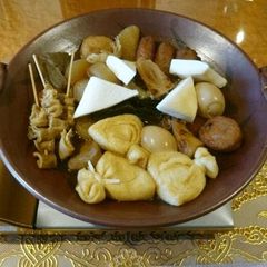 A picture of Our favorite Oden Hot Pot.