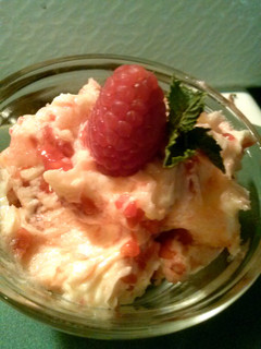 A picture of Mae's Raspberry Butter.
