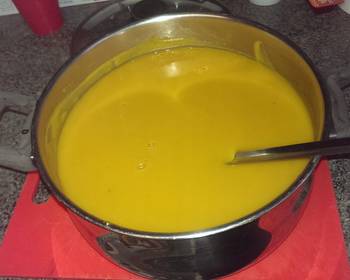 Unique Cuisine Pumpkin n Carrot Soup Very Delicious