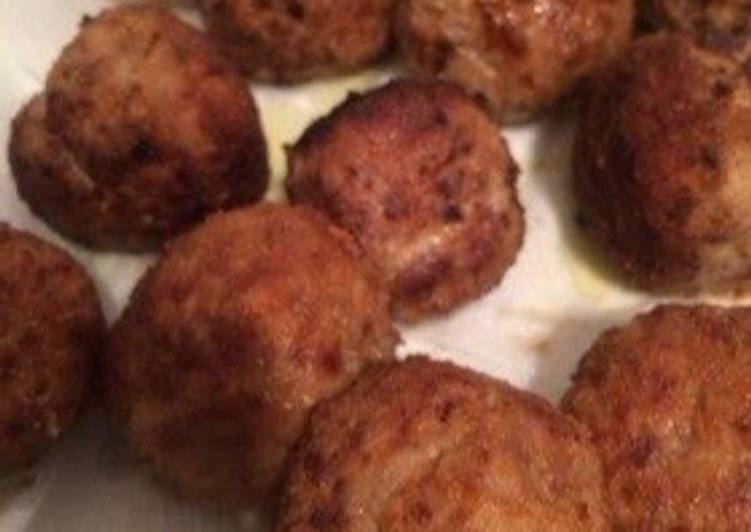 Italian Meatballs (Polpetta)