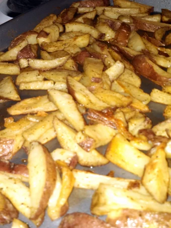 Easy Way Prepare Seasoned baked French fries the Can Spoil the Tongue Perfect