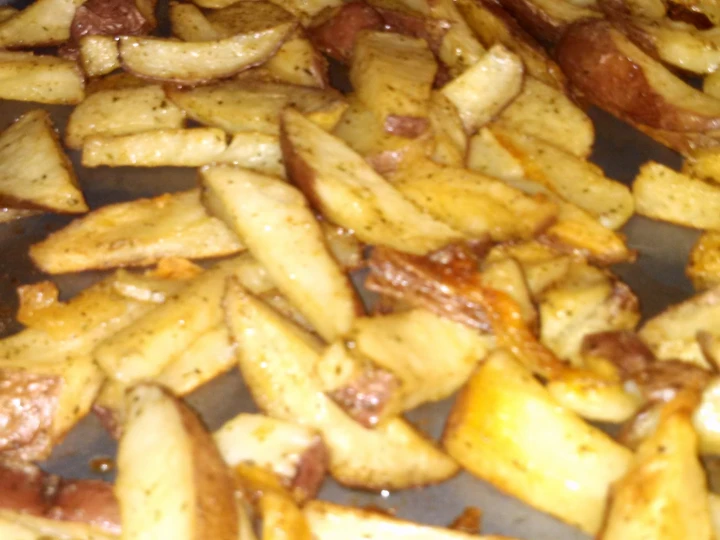 Easy Way Prepare Seasoned baked French fries the Can Spoil the Tongue Perfect
