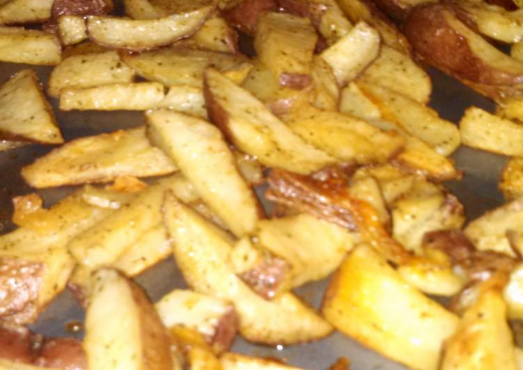 Easiest Way to Prepare Quick Seasoned baked French fries