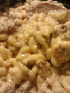 A picture of Sam's Burger Mac.