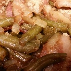 A picture of Brown sugar Green Beans.