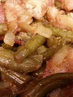 A picture of Brown sugar Green Beans.