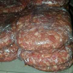 Una foto de Carne de hamburguesas