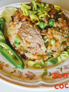 Una foto de Arroz tipo chino