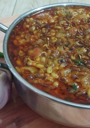 A picture of Moth Beans Curry || Matki Ki Sabji.