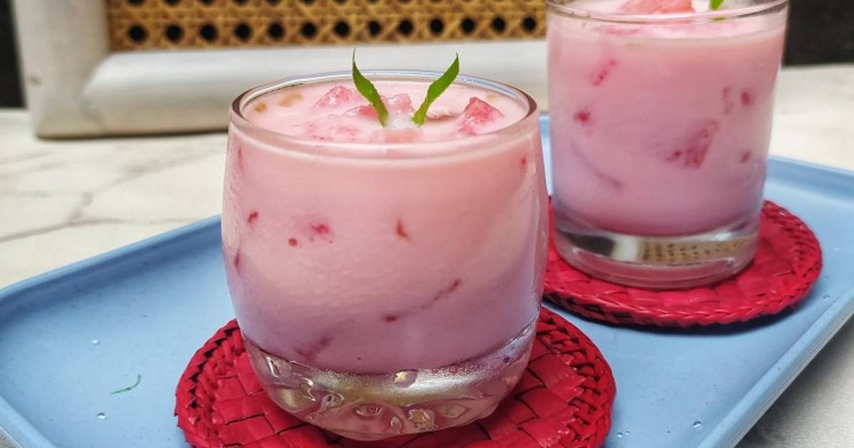 Resep Es semangka Susu oleh Nur Azizah Prantoro - Cookpad