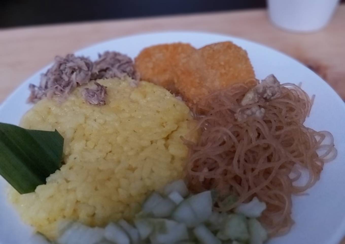 Nasi Kuning Nasi Matang