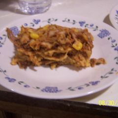 A picture of Enchilada Casserole.