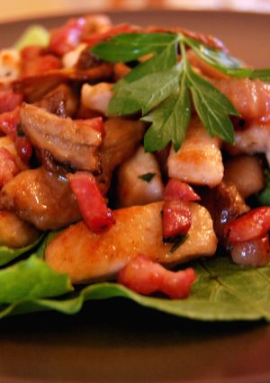 A picture of Bacon & Mushrooms Chicken.