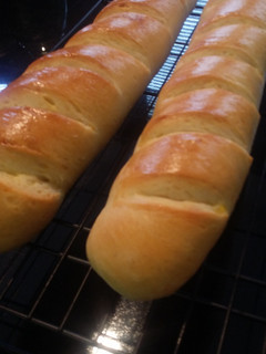 A picture of Bread Machine Baguettes.