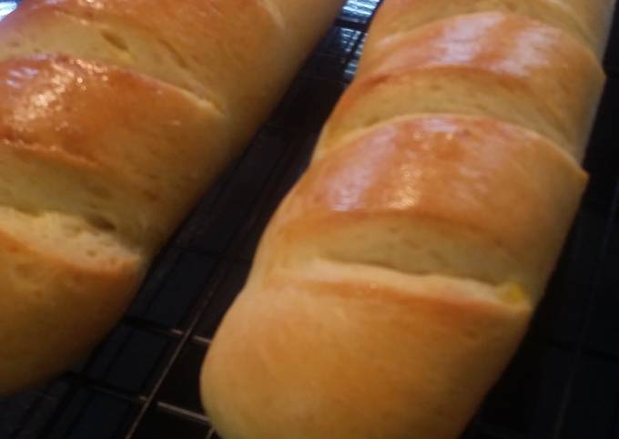 Easiest Way to Prepare Homemade Bread Machine Baguettes