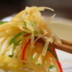 Chinese-style Crispy Stir-fried Potato A picture of Chinese-style Crispy Stir-fried Potato.