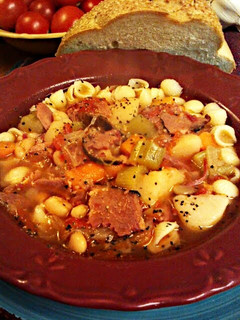 A picture of Sweet Hambone Soup.
