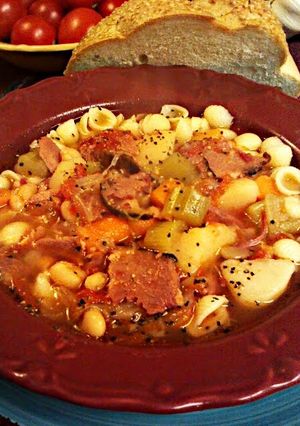 A picture of Sweet Hambone Soup.