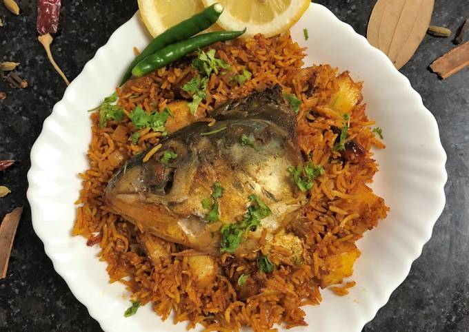 Fish Head Pulao