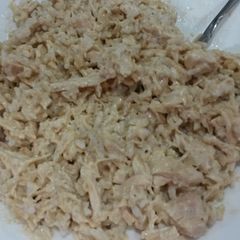 A picture of Crock pot creamy Italian chicken.