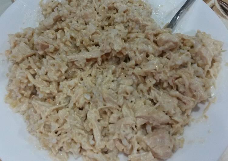 Crock pot creamy Italian chicken