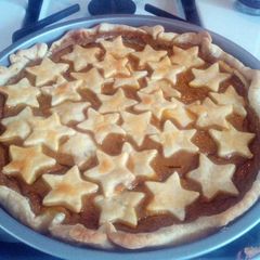 A picture of Pumpkin pie cheesecake.