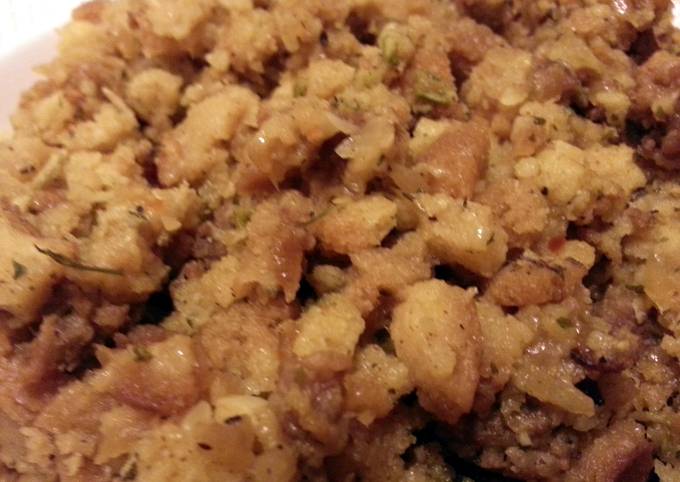 Easy Adult Cider Stuffing