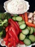 Aunt Kathie's veggie dip