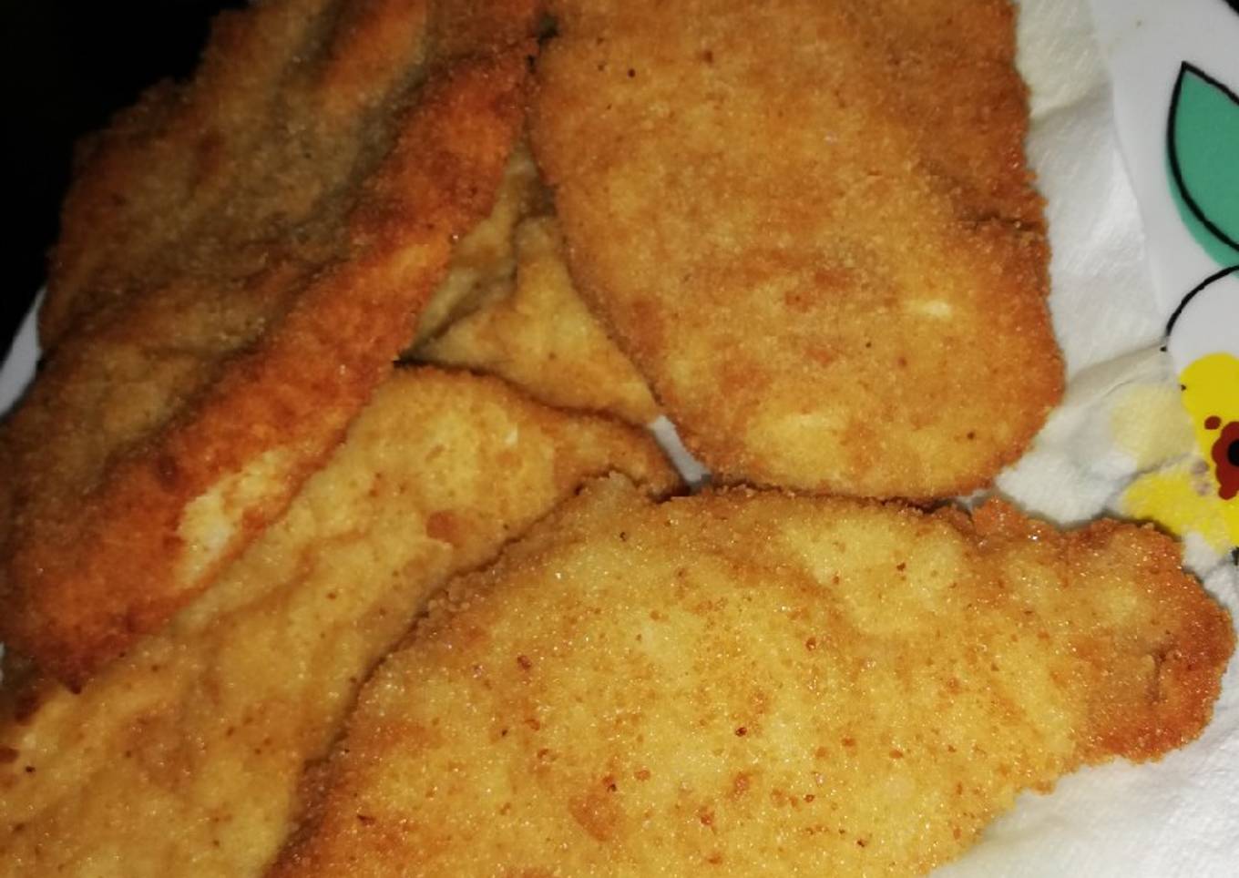 Filetes de pollo empanados fácil 💕