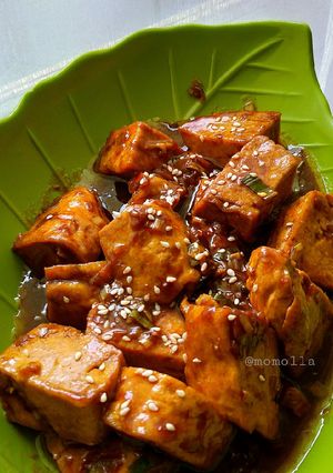 Foto resep Tahu kecap sederhana
