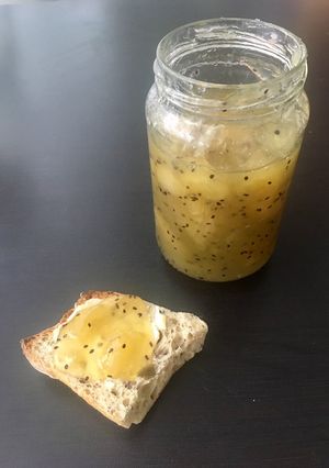Une photo de Confiture kiwi banane