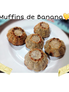 Una foto de Muffins de Banana Saludables
