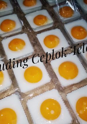 Foto resep Puding Ceplok Telor