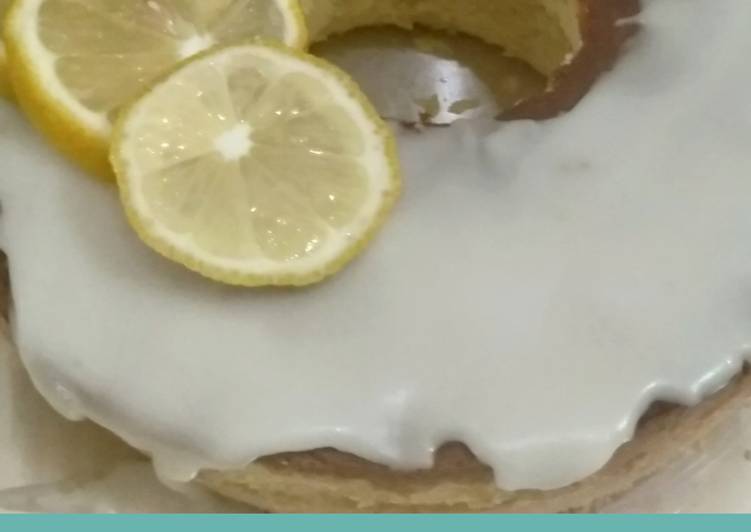 Lemon butter cake