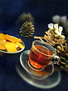 عکسی از دستور دمنوش چای سفید و به