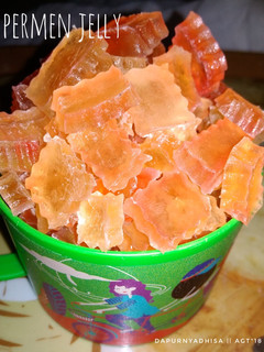Foto resep Permen jelly rasa Leci